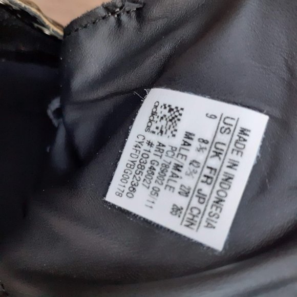 DIESEL x ADIDAS STAN SMITH 100%LEATHER Spooky Spike Goth Rebel Sneaker Antique 9 - Picture 9 of 12